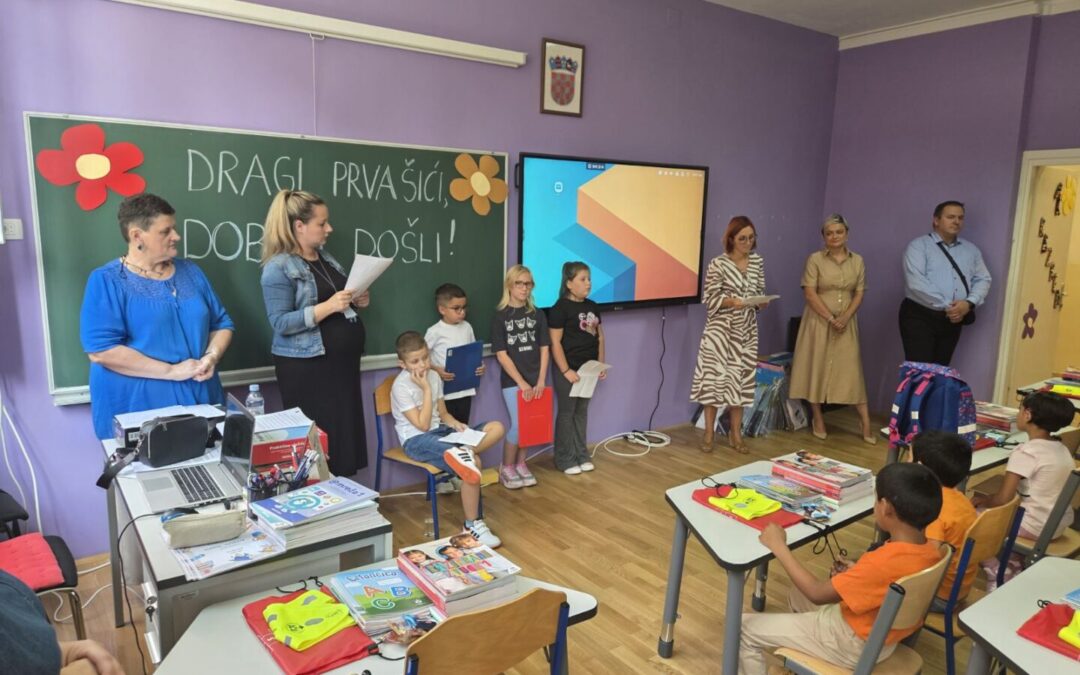 Svečani doček prvašića
