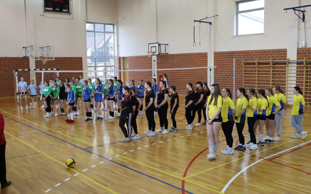 Domaćini Međuopćinskog natjecanja u odbojci za djevojčice – 11.veljače