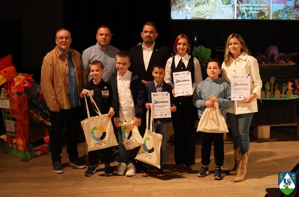 Dodjela nagrada i izložba radova u sklopu školskog natjecanja na temu  gospodarenju otpadom
